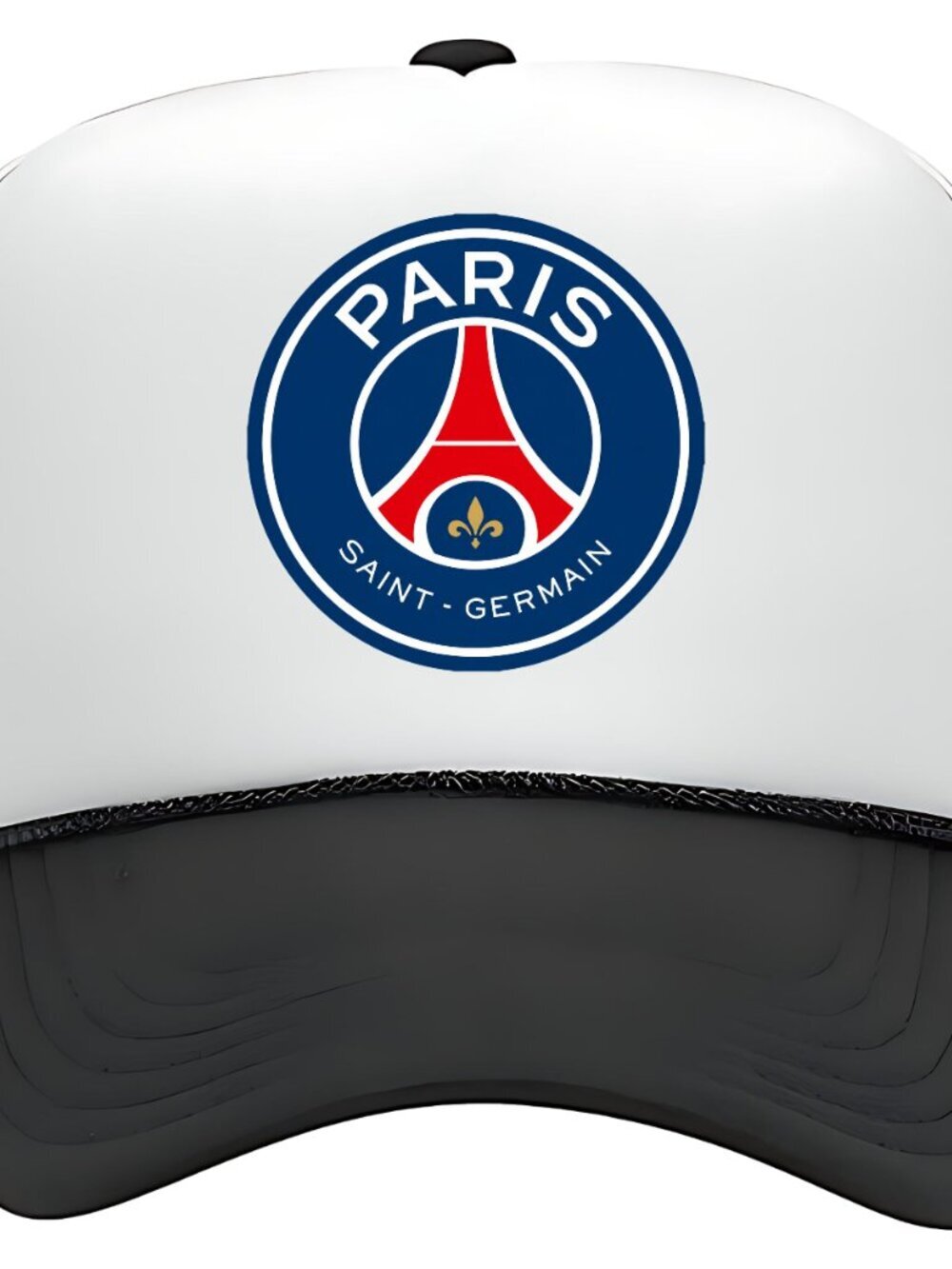 Paris Saint Germain Soccer Vintage Foam Trucker Style Hat Mesh Snapback